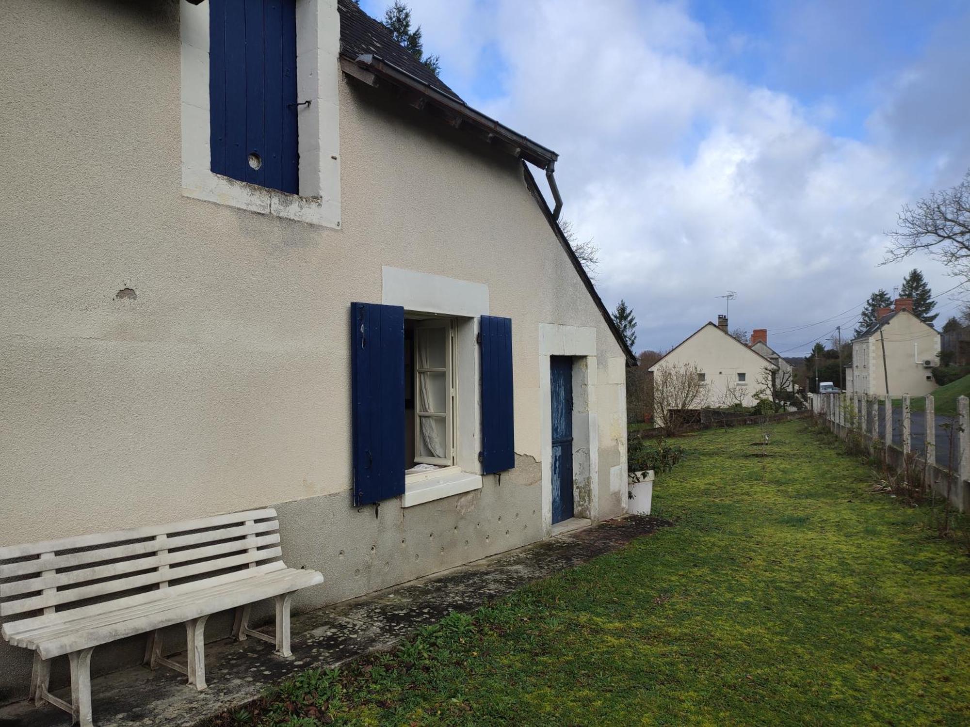 Maison Plain Pied, 2 Chambres, Longere Typique , Fraiche, Dans Bourg Avec Tous Commerces Lucay-le-Male Exterior photo